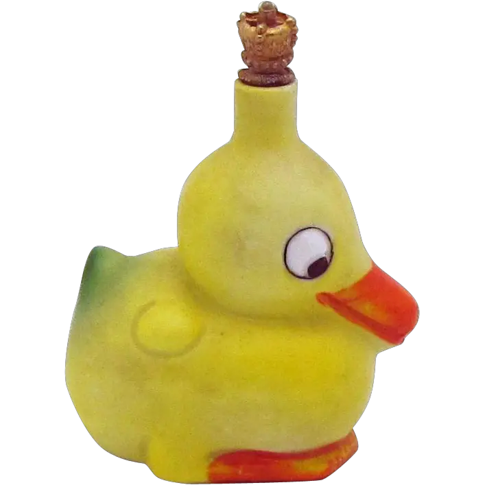 Download Vintage Googly Eye Duck German Crown Top Figural Png Eyes Transparent Background