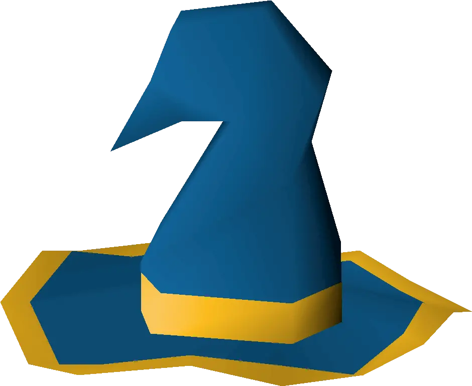 Magician Hat Png Runescape Wizard Hat Transparent Blue Wizard Hat G Witch Hat Transparent Background