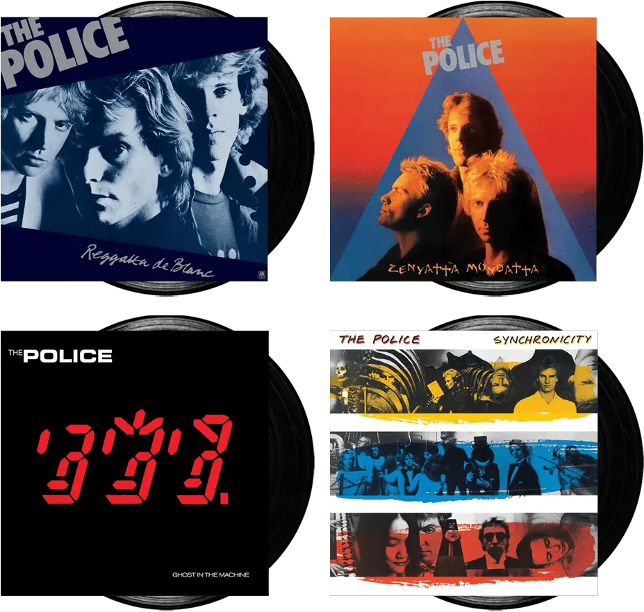 Reggatta De Blanc Vinyl Zenyatta Mondatta Synchronicity Ghost In The Machine Police Ghost In The Machine Png Zenyatta Png