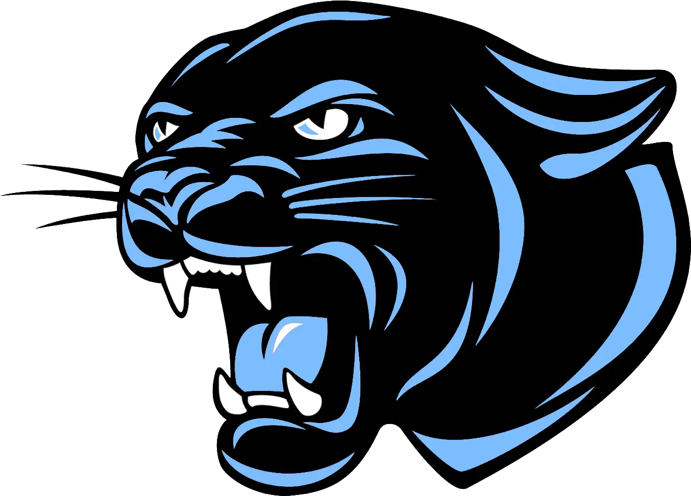 Charles City High School Va Panther Logo 1600x1200 Png Panthers Basketball Logo Blue Panther Logo Png