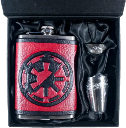 Star Wars Empirerepublic Inspired Flask Set Star Wars Flasks Png Star Wars Logo Maker