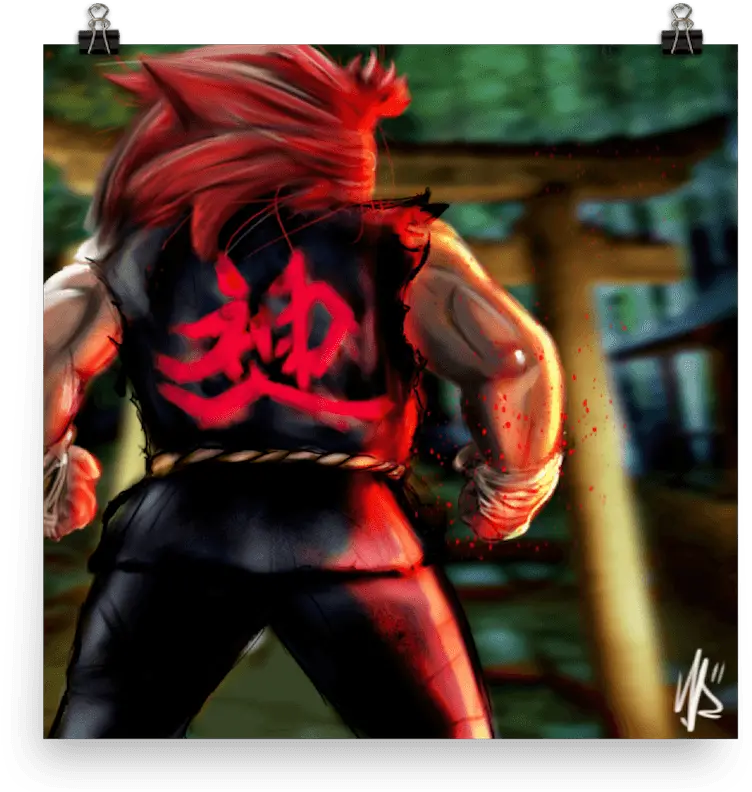 Download Image Of Akuma Poster Pc Game Png Akuma Png