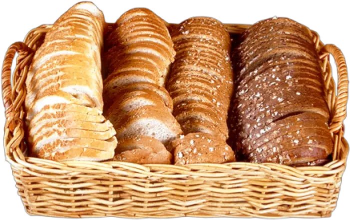 Bread Slices In Wicker Basket Png Image Basket Of Bread Png Basket Png