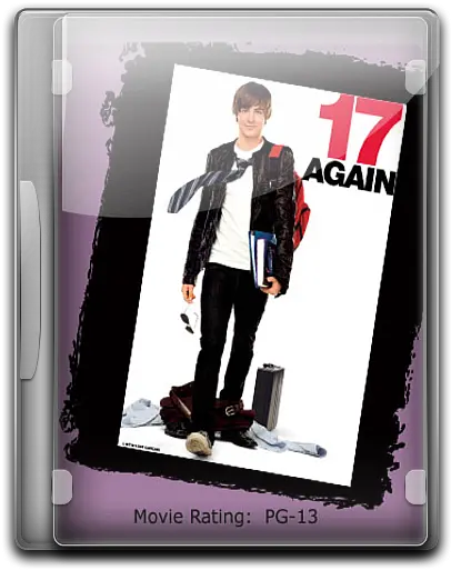 English Movies 3 Iconset Zac Efron 17 Again Png Movie Rating Png