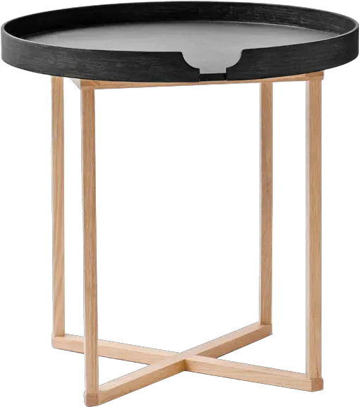 Wireworks Damien Side Table Round Black Transparent Outdoor Side Table Png Side Table Png