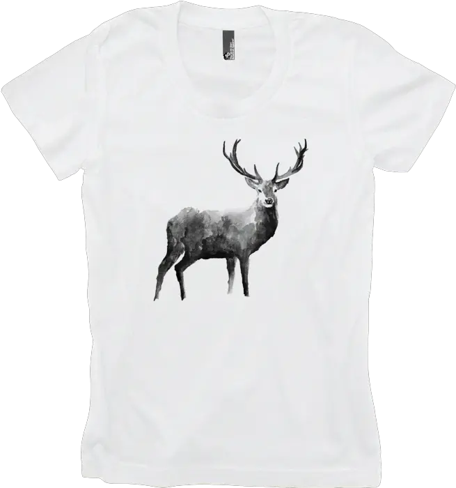 Download Womenu0027s Tribalstrong Watercolor Buck T Shirt Elk Elk Png Buck Png