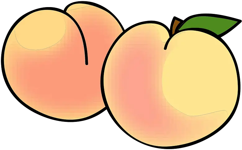 Peaches Clipart Peaches Clipart Png Peach Transparent