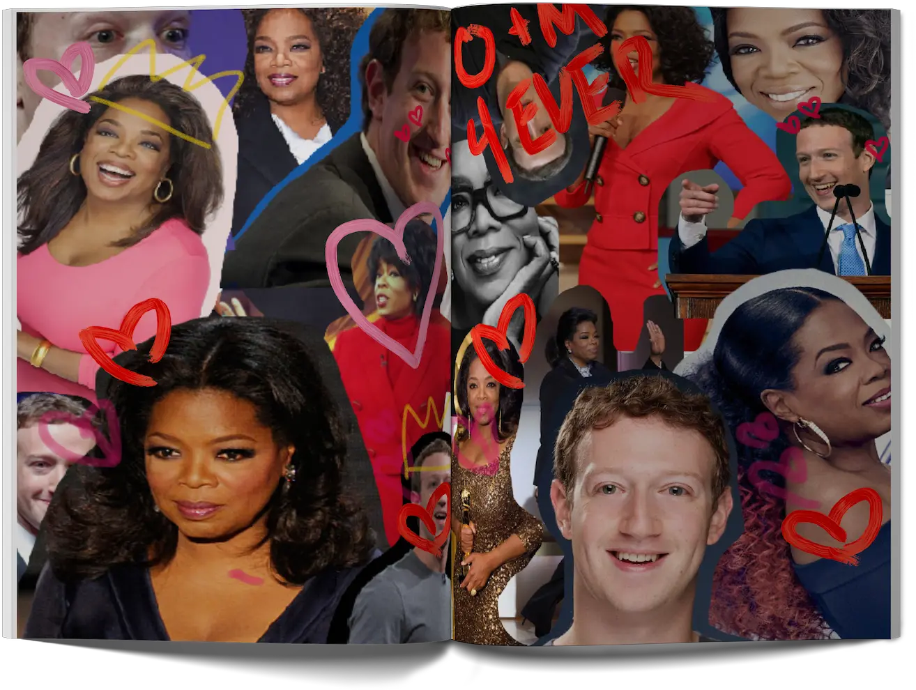 Winfrey And Zuckerberg 2018 For Adult Png Oprah Png