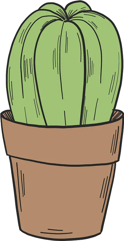 Cactus In A Pot Clipart Free Download Transparent Png Plant Pot Brown Clipart Cactus Transparent