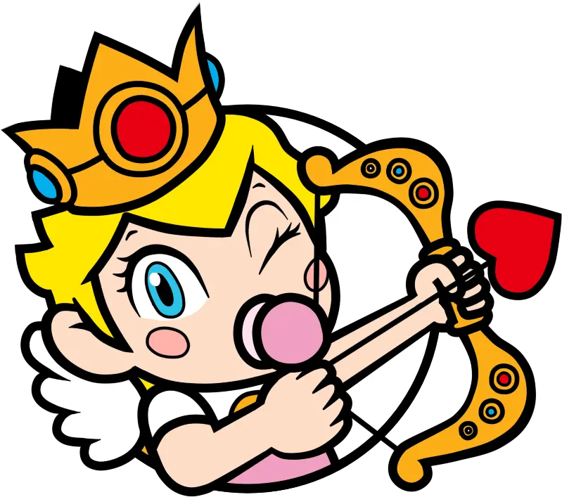 Klunsgod Baby Peach Cherub Mario Png Peach Icon Png