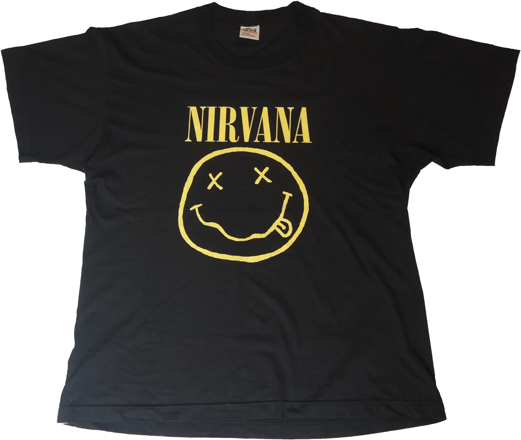 Nirvanasmileyxl U2013 Cloakedinblack Nirvana Smiley Face Wallpaper Iphone Png Anvil Icon
