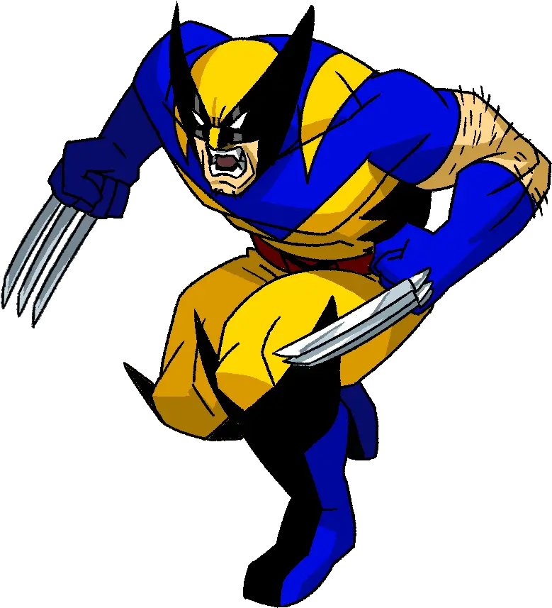 Wolverine Clipart Cartoon Png Wolverine Transparent