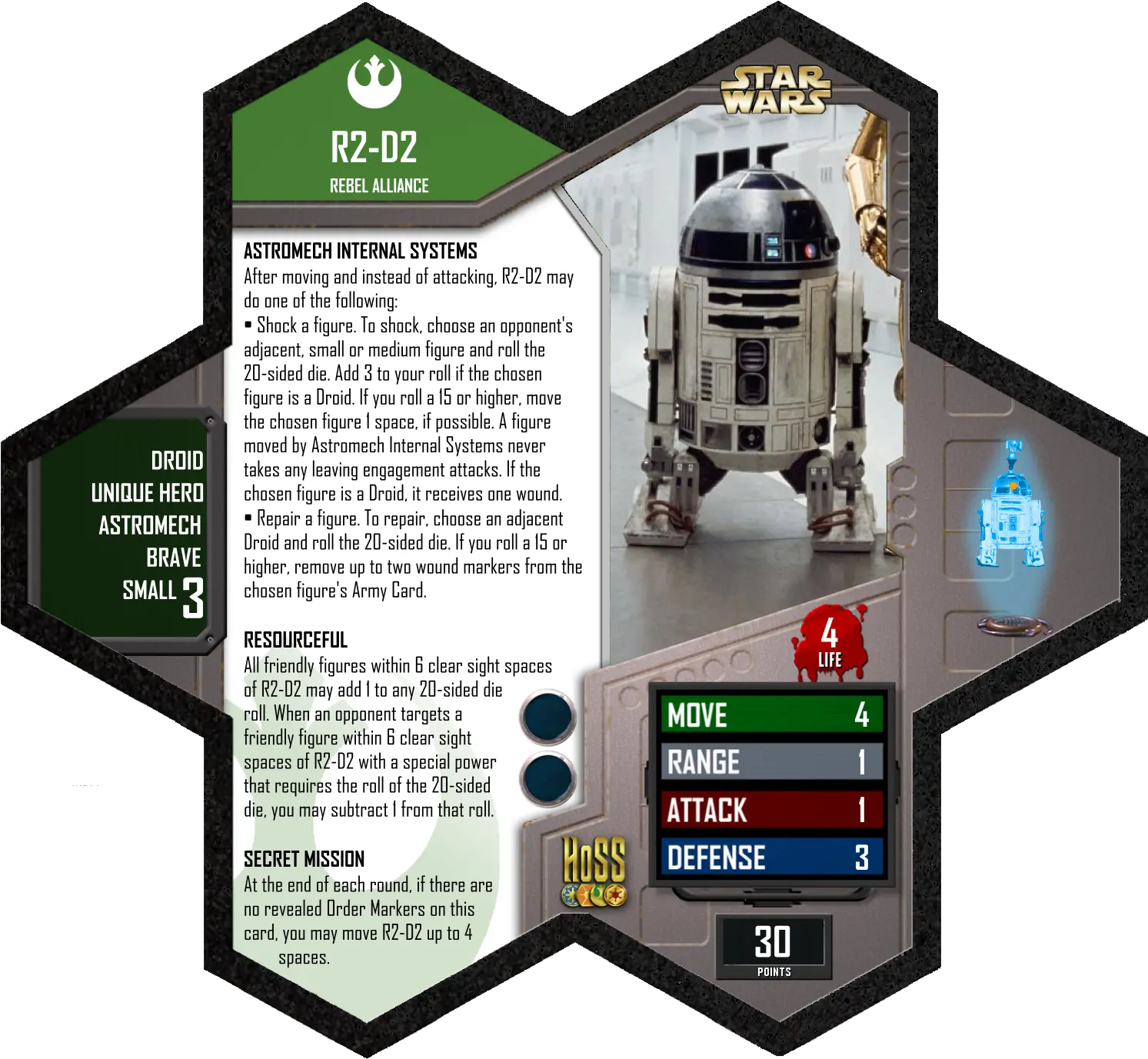 The Holocron Of R2 Star Wars Heroscape Cards Png R2d2 Transparent