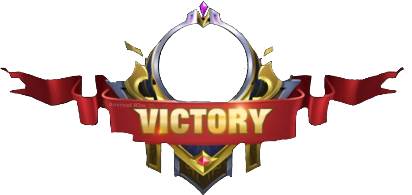 Freetoedit Sticker Mobile Legends Victory Logo Png Victory Png