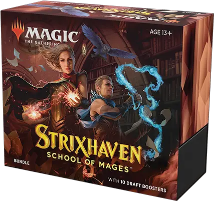 Strixhaven School Of Mages Product Overview Magic The Strixhaven Booster Box Png Mage Icon League