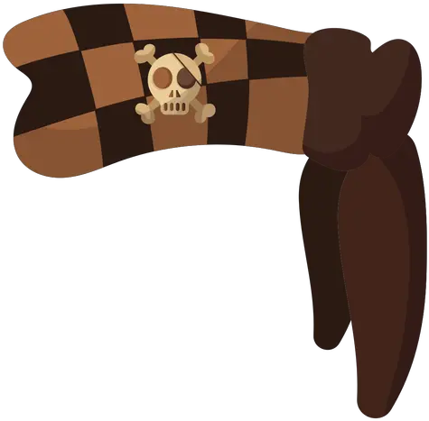 Pirate Skull Bandana Checker Transparent Png U0026 Svg Vector File Illustration Checker Png