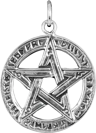 Pentagram With Runes Pendant Inter Faith Week Of Prayer For World Peace 2019 Png Pentagram Png