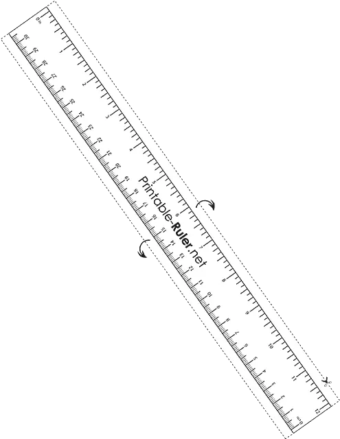 Printable Printable Quarter Inch Ruler Png Ruler Transparent