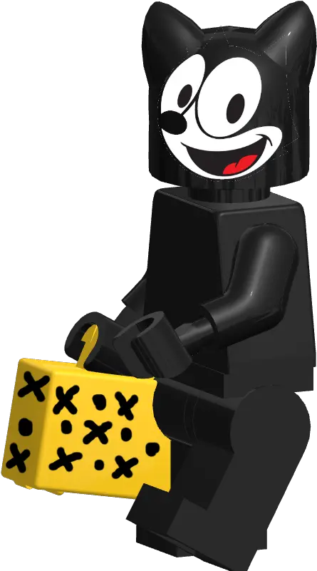 Download Felix Pose Redone Felex The Cat Pose Png Felix The Cat Png