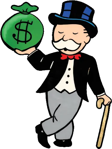 Richie Rich Monopoly Sticker By Eden Animated Rich Man Gif Png Monopoly Man Png