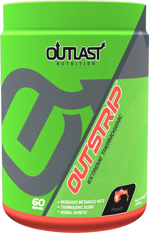 Outstrip V2 By Outlast Nutrition Thermogenic Powder Packaging And Labeling Png Outlast Png