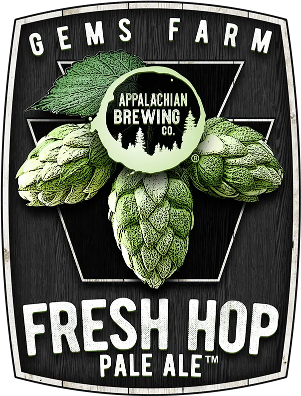 Appalachian Brewing Company Fresh Hop Pale Ale Label Png Hops Png