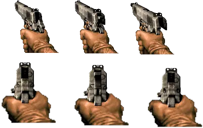 Sprites Aiming Down Sights Png Gun Flash Png