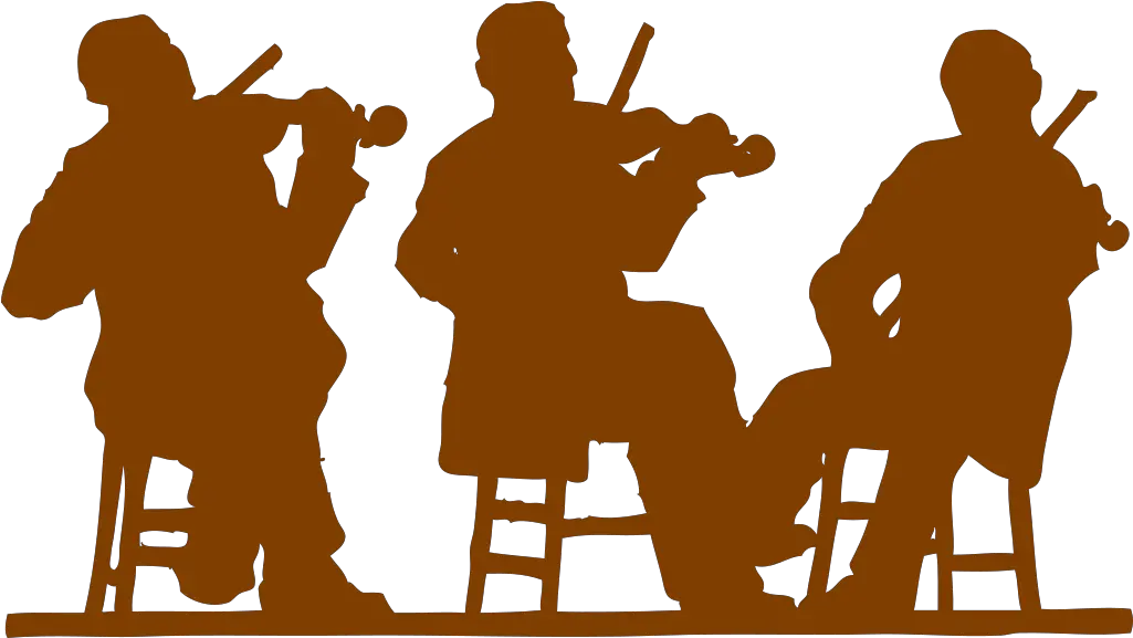 Band Svg Clip Arts Download People Playing Music Silhouette Png Band Silhouette Png