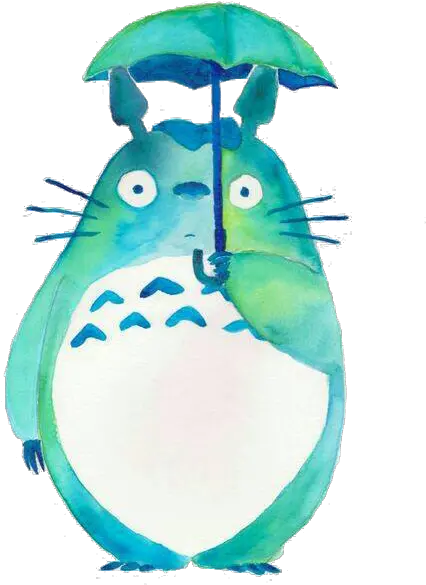 3 Totoro Watercolor Png Totoro Png