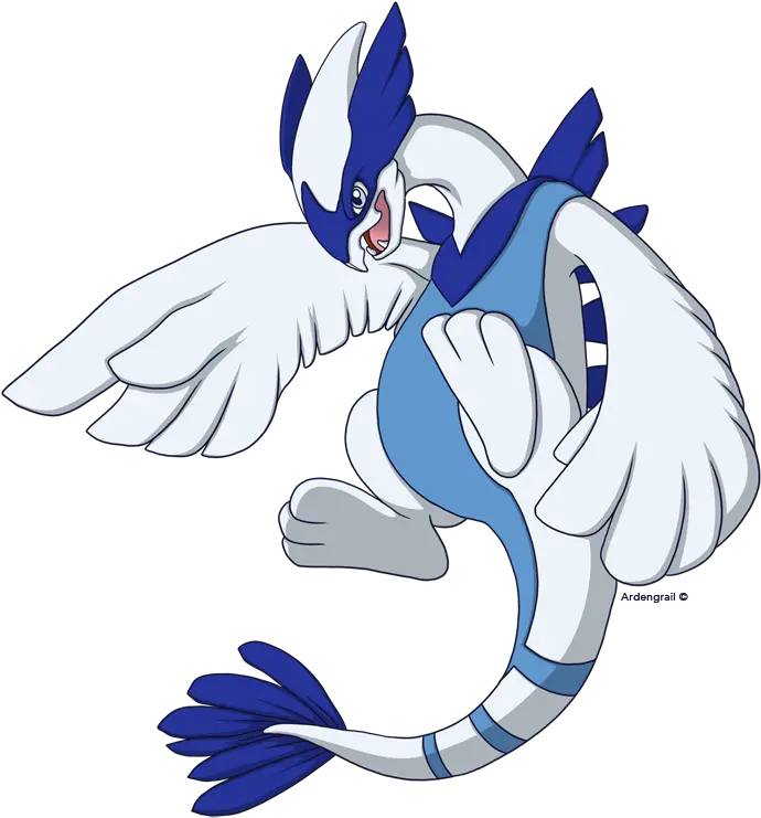 Fur Affinity Dot Pokemon Drawing Of Mega Lugia Png Lugia Png