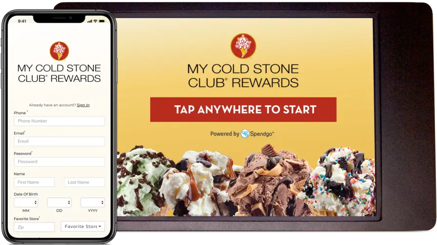 Spendgo Loyalty Engagement U0026 Single Signon For Smartphone Png Cold Stone Logo
