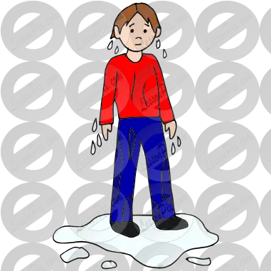 Wkcp34 Hd Free Wet Kids Clipart Png Pack 5978 Dripping Wet Cartoon Wet Png