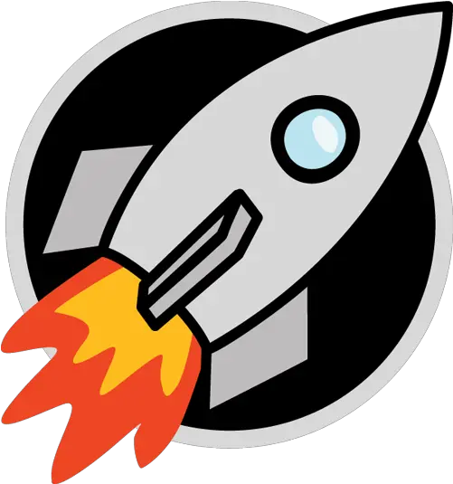 Download Hd Rocket Cartoon Png For Kids Transparent Rocket Black And White Rocket Png