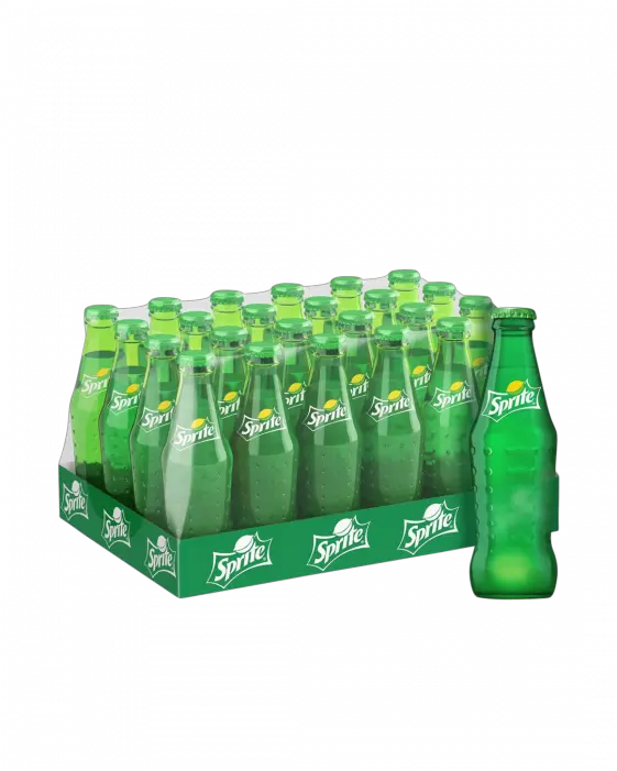 Sprite Classic Soft Drink 24 X 330ml Png Bottle