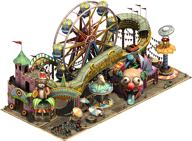 Amusement Park Forge Of Empires Wiki Fandom Amusement Park Png Park Png