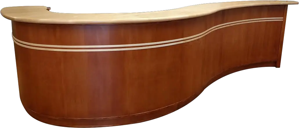 Heirloom Custom Woodworks Reception Desk Transparent Reception Desk Png Desk Transparent