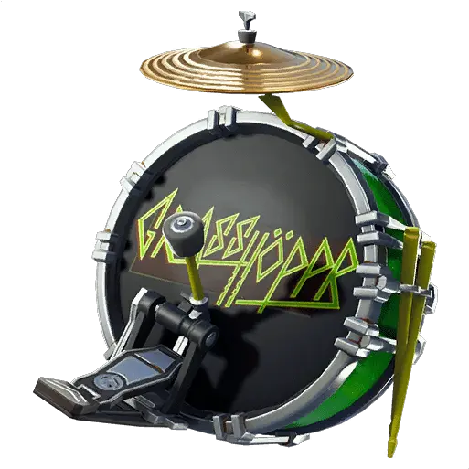 Fortnite Kick Drum Back Bling Stage Slayer Fortnite Drums Png Bass Drum Png