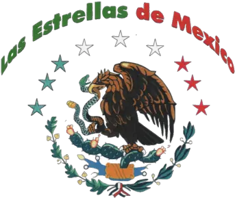 Las Estrellas De Mexico Menu In Union Mexico Logo Flag Png Mexican Eagle Logo