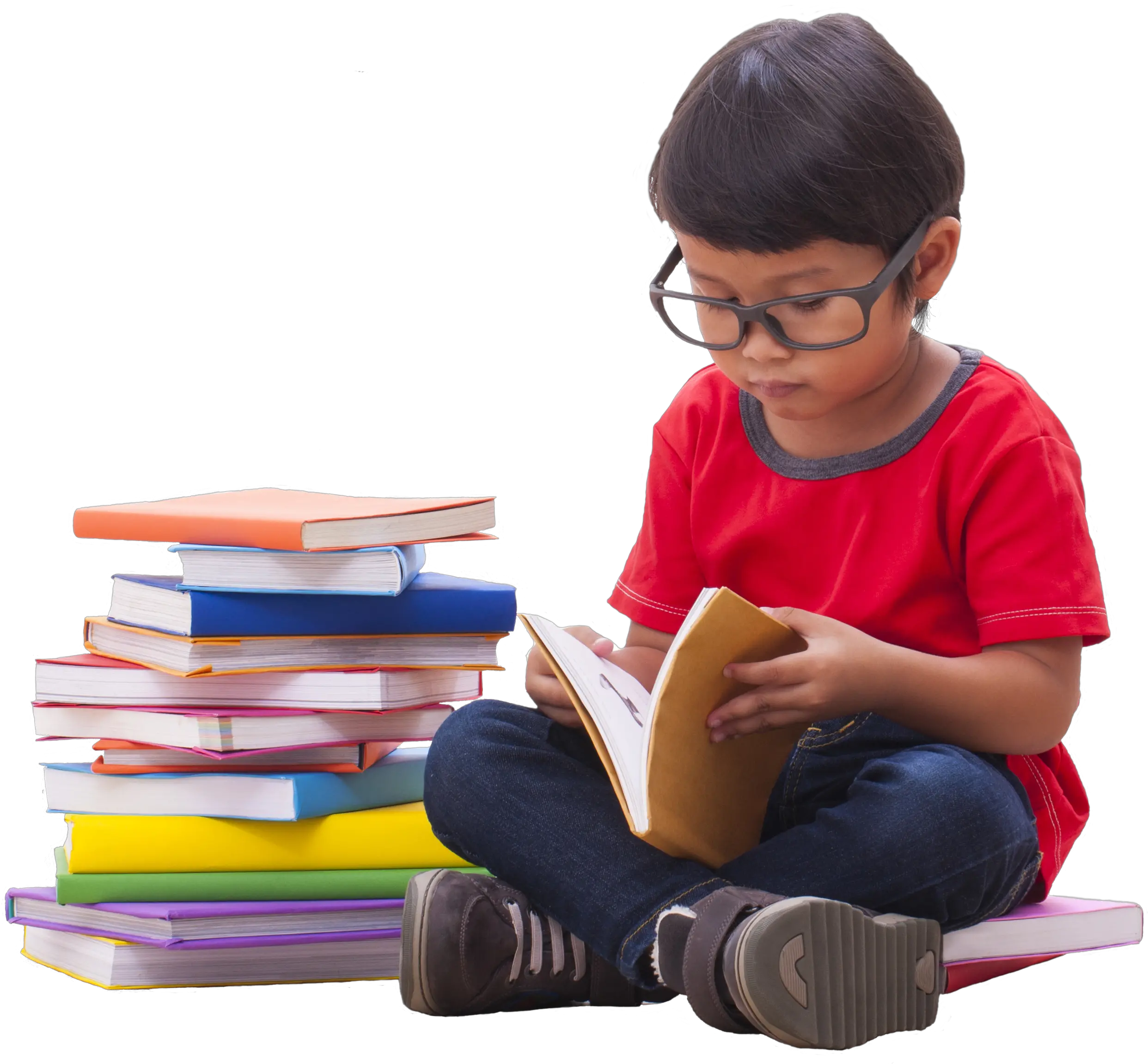 Reading Transparent Png Kid Reading Books Transparent Background Reading Png