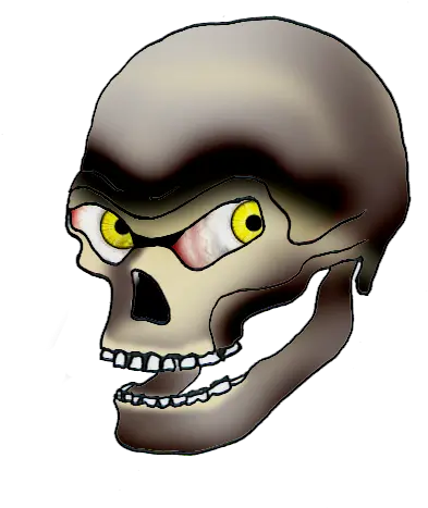 Cool Skull Clip Art Art Skull Evil Drawings Png Skull Drawing Png