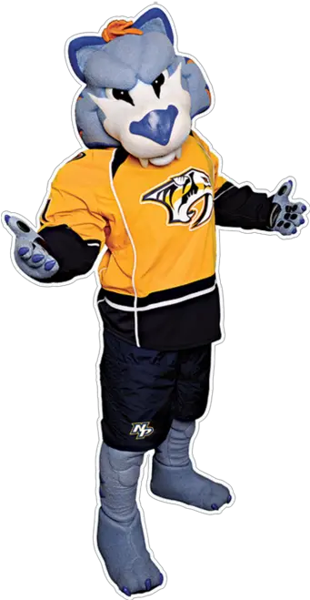 Gnash Nashville Predators Wiki Fandom Gnash Predators Png Nashville Predators Logo Png