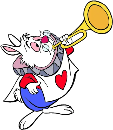 The White Rabbit Clip Art Disney Galore Disney Rabbit Alice In Wonderland Png White Rabbit Png