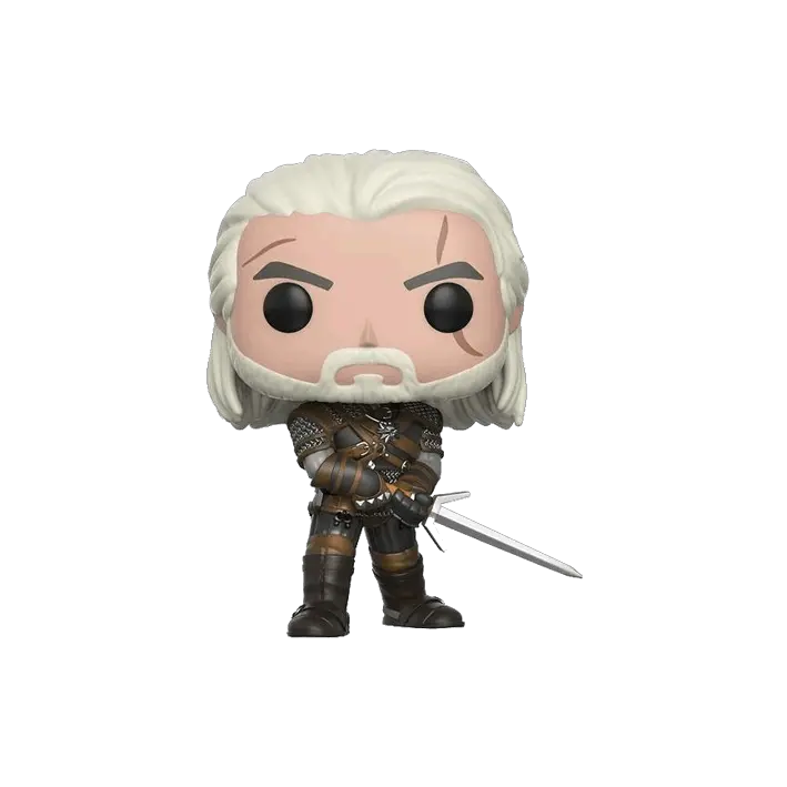 Download The Witcher 3 Wild Hunt Witcher Geralt Funko Funko Pop Geralt Png Witcher Png