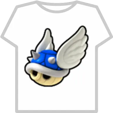 Mario Kart Wii Spiny Shellblue Shell Roblox Koszulka Roblox Png Blue Shell Png