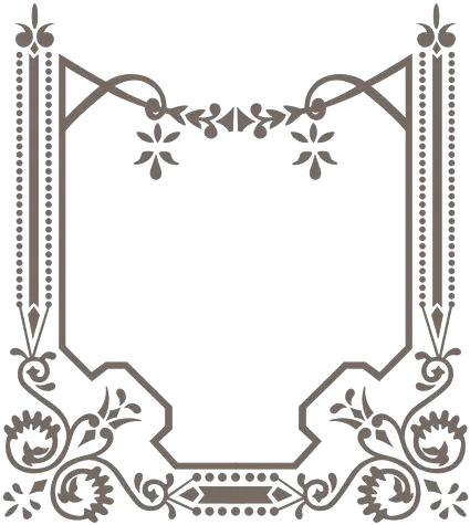 Ornamented Decorative Border Transparent Png U0026 Svg Vector File Borde Decorativos Decorative Border Png