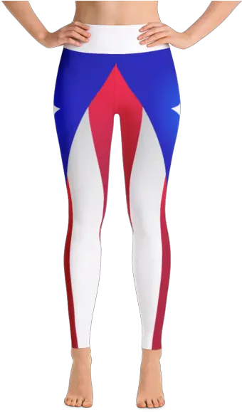 Puerto Rico Flag Leggings Leggings Png Puerto Rico Flag Png
