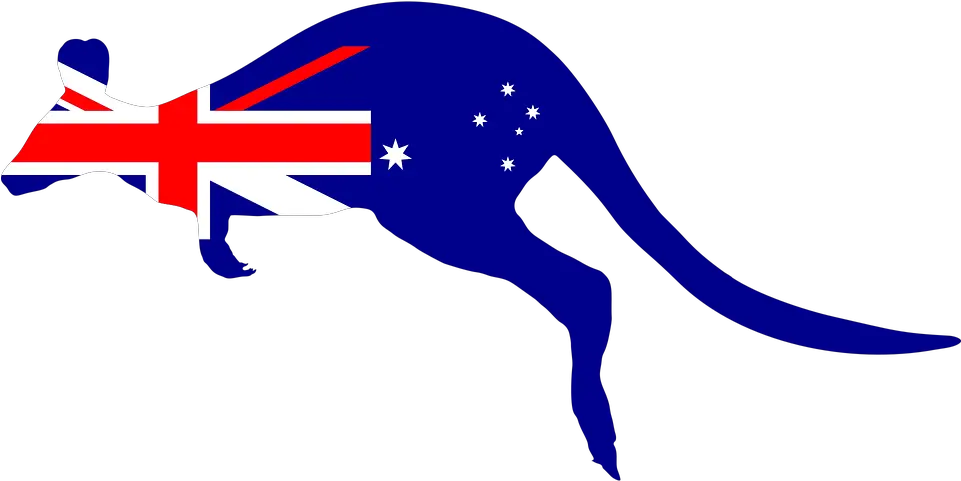 Kangaroo Australia Flag Free Vector Graphic On Pixabay Kangaroo Australia Flag Png Australia Flag Png