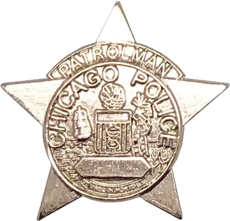 Collectibles Chicago Police Patrolman Badge Lapel Pin Solid Png Blank Police Badge Png