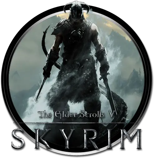 Elder Scrolls V Skyrim Icon Elder Scrolls V Skyrim Png Skyrim Icon Png