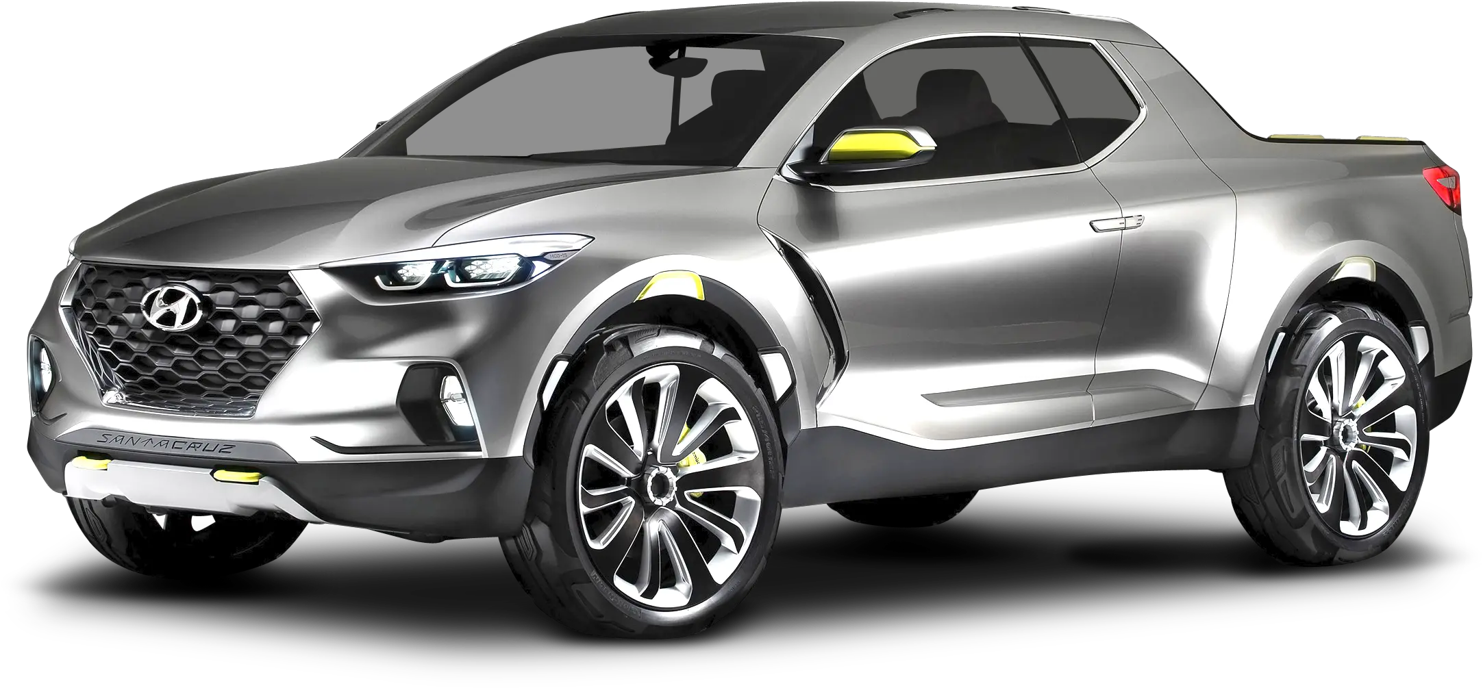 Silver Hyundai Santa Cruz Crossover Car Hyundai Santa Cruz Pickup Png Hyundai Png